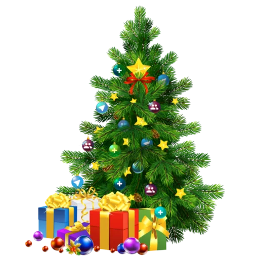 Christmas Telegram Holiday Stickers Telegram Sticker #18 - Christmas Telegram Holiday Stickers #18