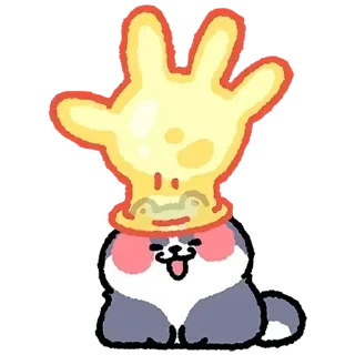 Chubby Duke VK Clean Stickers