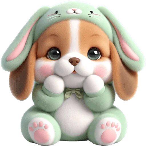 Cute Bunny Puppy