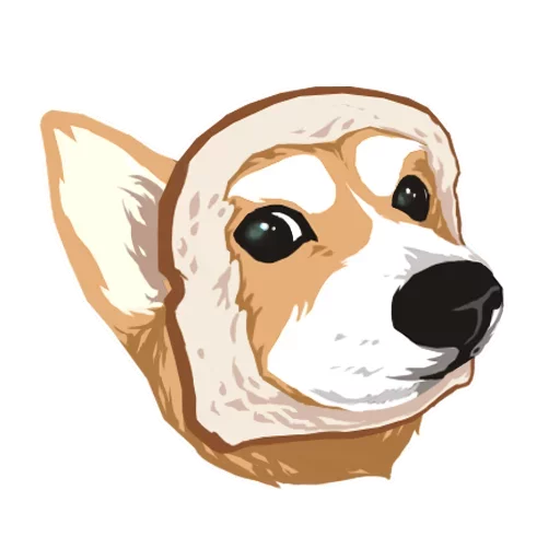 Corgi Dog Telegram Sticker #7 - Corgi Dog #7