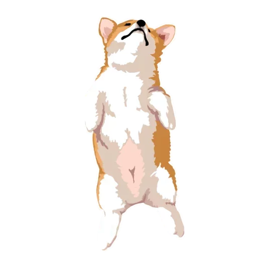 Corgi Dog Telegram Sticker #8 - Corgi Dog #8