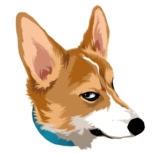 Corgi Dog Telegram Sticker #13 - Corgi Dog #13
