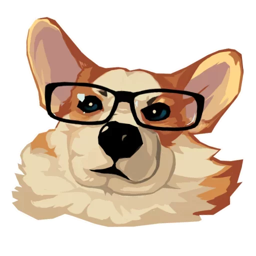 Corgi Dog Telegram Sticker #20 - Corgi Dog #20