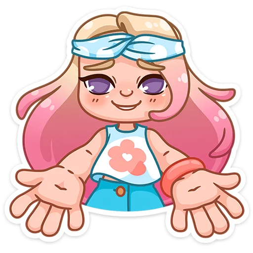 Daisy Telegram Sticker #17 - Daisy #17