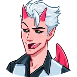 Demon VK Clean Stickers