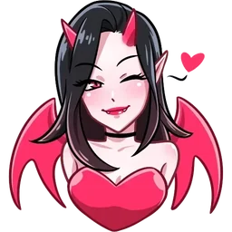 Demoness VK Clean Stickers