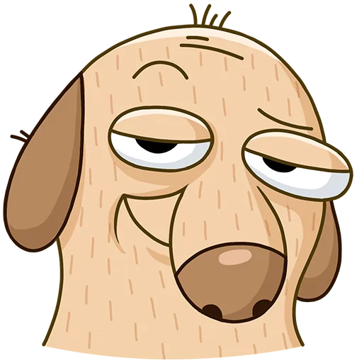 Diggy The Cute Dog Mascot Stickers Telegram Sticker #3 - Diggy The Cute Dog Mascot Stickers #3