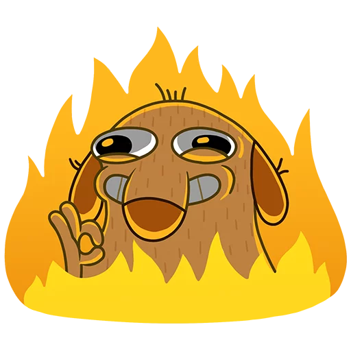 Diggy The Cute Dog Mascot Stickers Telegram Sticker #7 - Diggy The Cute Dog Mascot Stickers #7