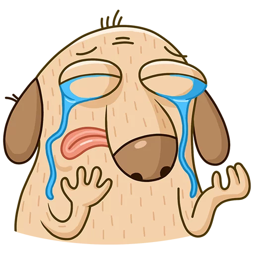 Diggy The Cute Dog Mascot Stickers Telegram Sticker #9 - Diggy The Cute Dog Mascot Stickers #9