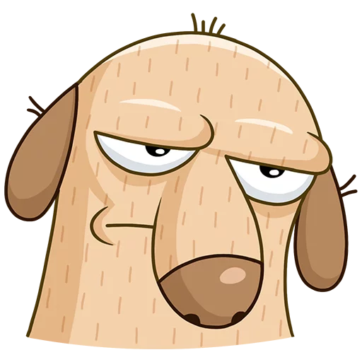 Diggy The Cute Dog Mascot Stickers Telegram Sticker #11 - Diggy The Cute Dog Mascot Stickers #11