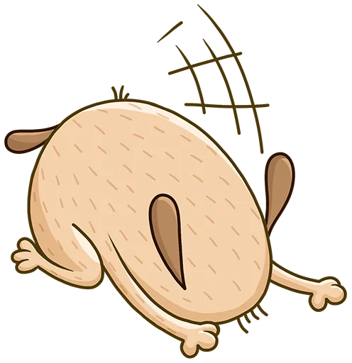 Diggy The Cute Dog Mascot Stickers Telegram Sticker #18 - Diggy The Cute Dog Mascot Stickers #18