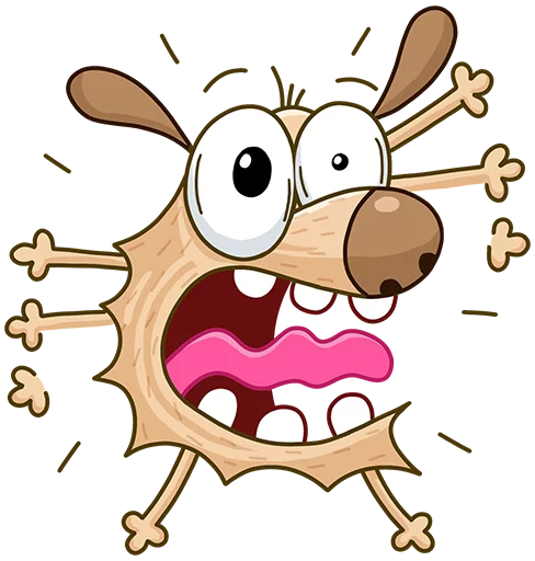 Diggy The Cute Dog Mascot Stickers Telegram Sticker #22 - Diggy The Cute Dog Mascot Stickers #22