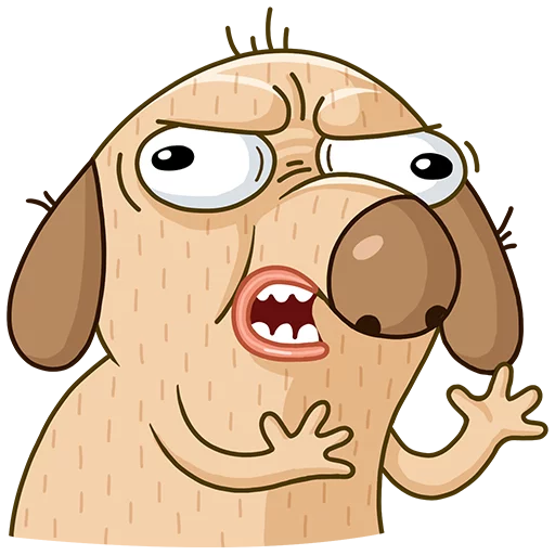 Diggy The Cute Dog Mascot Stickers Telegram Sticker #24 - Diggy The Cute Dog Mascot Stickers #24