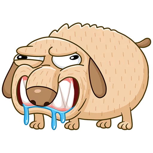 Diggy The Cute Dog Mascot Stickers Telegram Sticker #25 - Diggy The Cute Dog Mascot Stickers #25