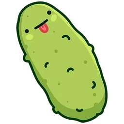 Dimon The Pickle VK Clean Stickers
