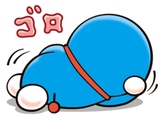 Doraemon & Friends Anime Line Stickers Telegram Sticker #2 - Doraemon & Friends Anime Line Stickers #2