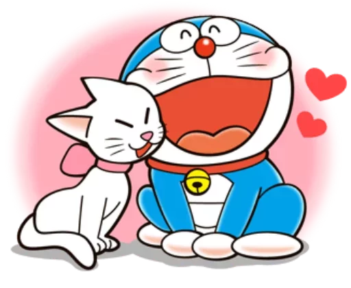 Doraemon & Friends Anime Line Stickers Telegram Sticker #12 - Doraemon & Friends Anime Line Stickers #12