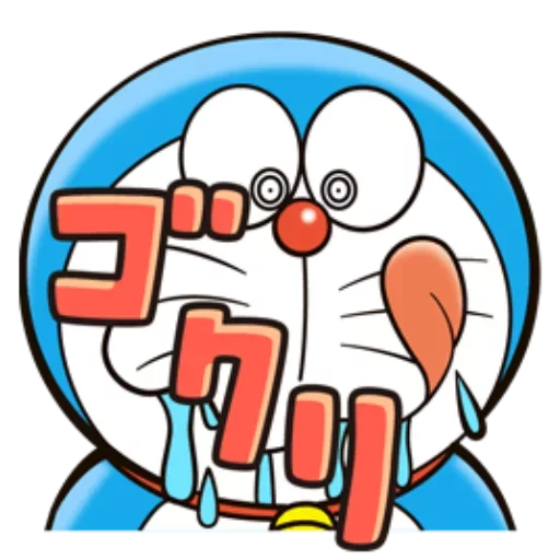 Doraemon & Friends Anime Line Stickers Telegram Sticker #17 - Doraemon & Friends Anime Line Stickers #17