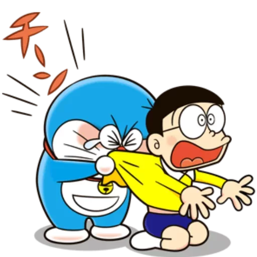 Doraemon & Friends Anime Line Stickers Telegram Sticker #24 - Doraemon & Friends Anime Line Stickers #24