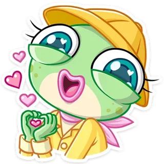 Dottie the Explorer Frog