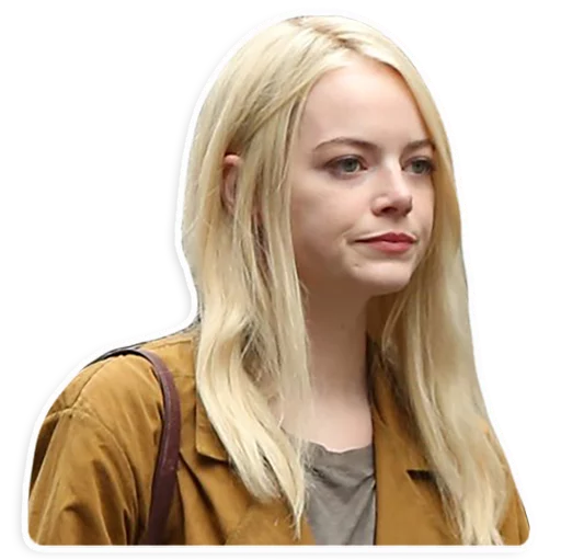Emma Stone Fan Art Stickers Telegram Sticker #9 - Emma Stone Fan Art Stickers #9
