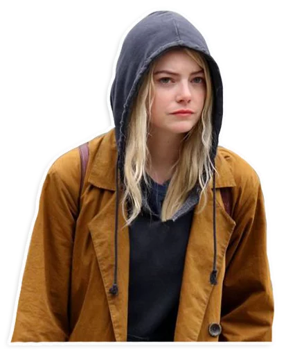 Emma Stone Fan Art Stickers Telegram Sticker #16 - Emma Stone Fan Art Stickers #16