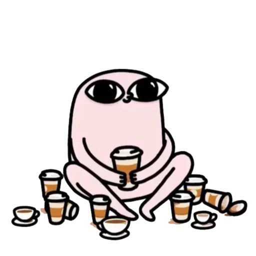 Formoodcoffee Stickerevobot Telegram Sticker #6 - Formoodcoffee Stickerevobot #6
