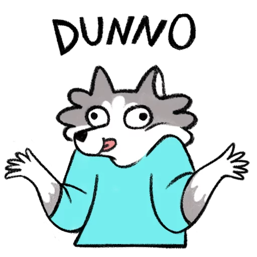 Frank The Wolf Telegram Sticker #12 - Frank The Wolf #12