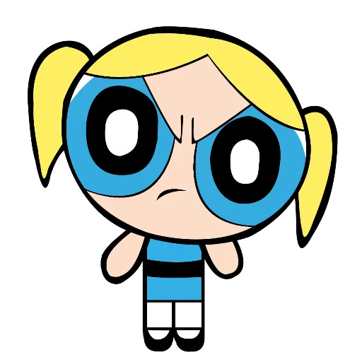 Powerpuff Girls Blossom Bubbles Buttercup Stickers Telegram Sticker #3 - Powerpuff Girls Blossom Bubbles Buttercup Stickers #3