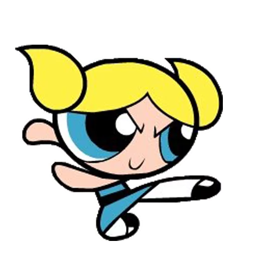 Powerpuff Girls Blossom Bubbles Buttercup Stickers Telegram Sticker #5 - Powerpuff Girls Blossom Bubbles Buttercup Stickers #5