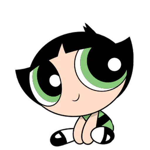 Powerpuff Girls Blossom Bubbles Buttercup Stickers Telegram Sticker #9 - Powerpuff Girls Blossom Bubbles Buttercup Stickers #9