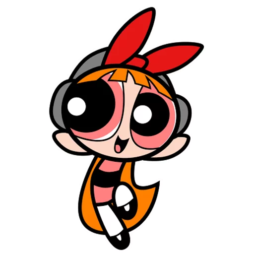 Powerpuff Girls Blossom Bubbles Buttercup Stickers Telegram Sticker #12 - Powerpuff Girls Blossom Bubbles Buttercup Stickers #12