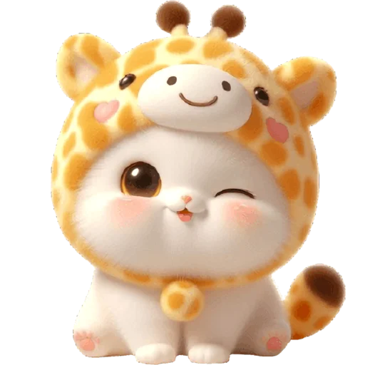 Giraffe Costume Cat