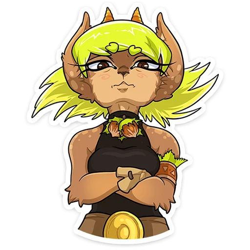 Hazel Nut Telegram Sticker #7 - Hazel Nut #7