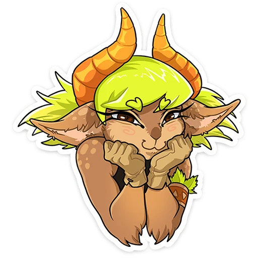 Hazel Nut Telegram Sticker #8 - Hazel Nut #8
