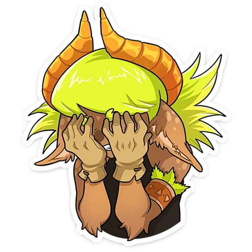 Hazel Nut Telegram Sticker #10 - Hazel Nut #10