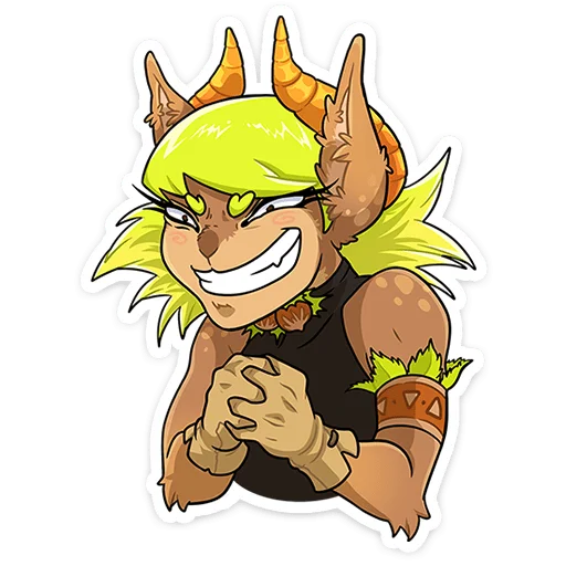 Hazel Nut Telegram Sticker #18 - Hazel Nut #18