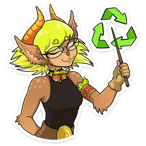 Hazel Nut Telegram Sticker #23 - Hazel Nut #23