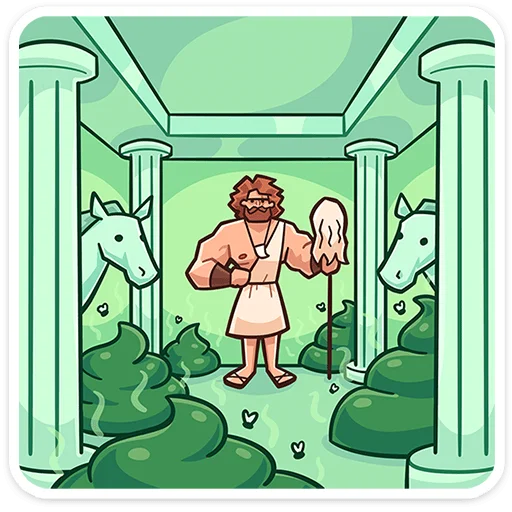Heracles Telegram Sticker #17 - Heracles #17