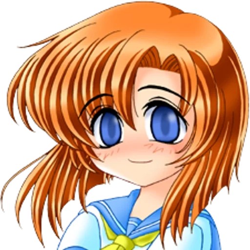 Higurashi Faces Telegram Sticker #11 - Higurashi Faces #11
