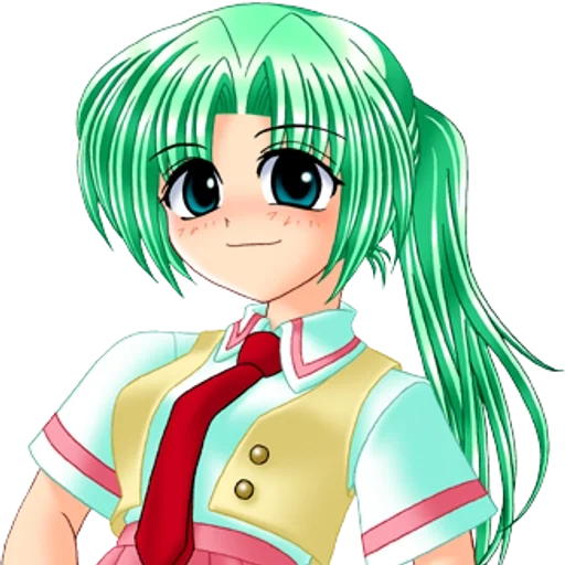 Higurashi Faces Telegram Sticker #14 - Higurashi Faces #14