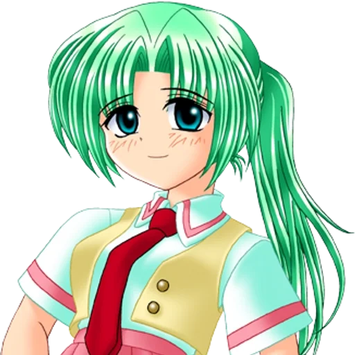 Higurashi Faces Telegram Sticker #21 - Higurashi Faces #21