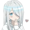 Hoodiegirl Emoji Telegram Sticker #5 - Hoodiegirl Emoji #5