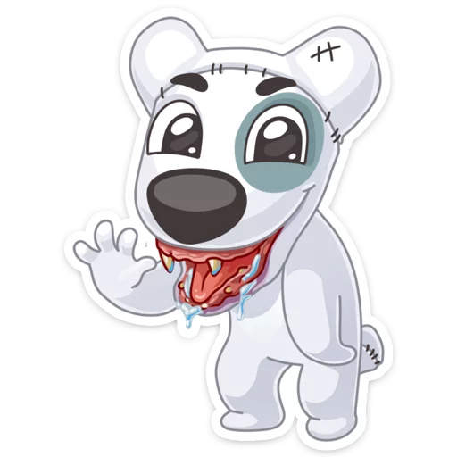 Horror Night Cat Telegram Sticker #2 - Horror Night Cat #2