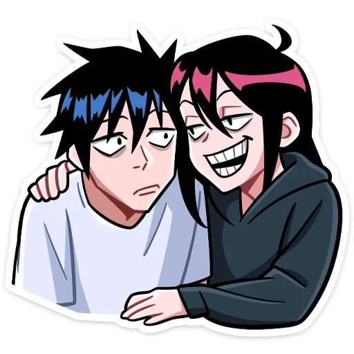 Ikkiandmori Telegram Sticker #16 - Ikkiandmori #16