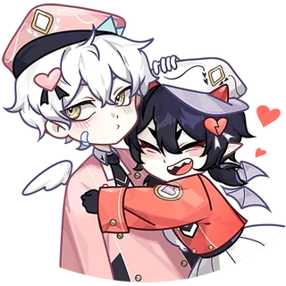 Eveltyn and Yushio