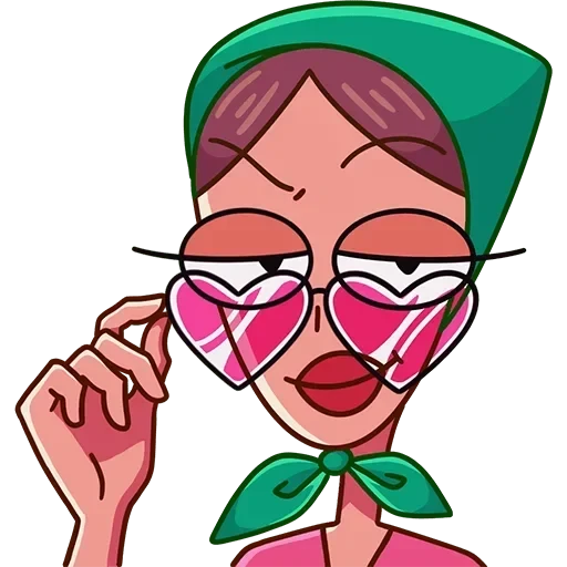 Jeanne VK Clean Stickers Telegram Sticker #6 - Jeanne VK Clean Stickers #6