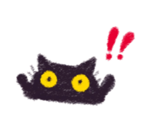 Black Cat Momo By Jenifa Telegram Sticker #20 - Black Cat Momo By Jenifa #20