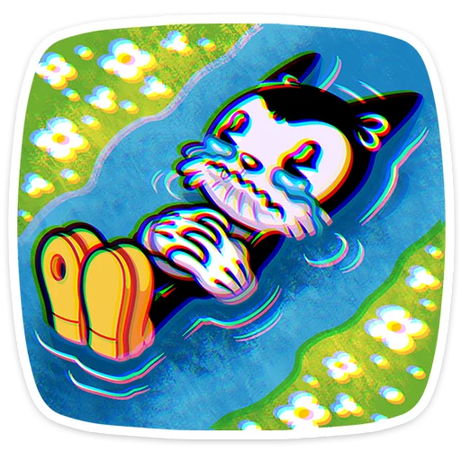 Joe Cat Telegram Sticker #22 - Joe Cat #22