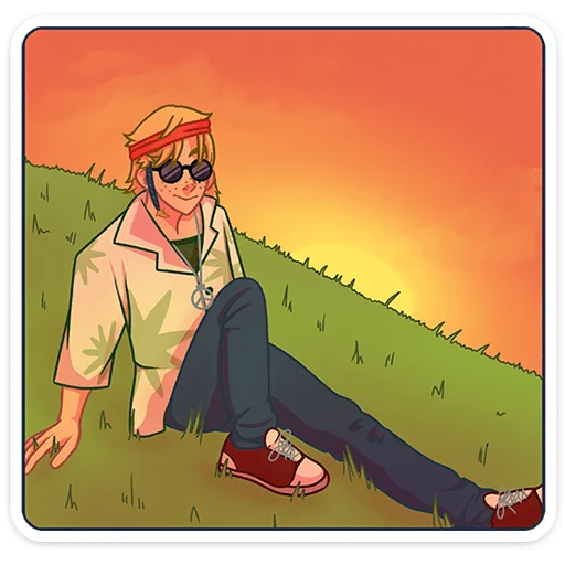 John Telegram Sticker #10 - John #10